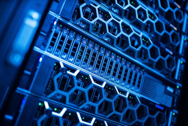 Serverrack Serverrack in computerruimte